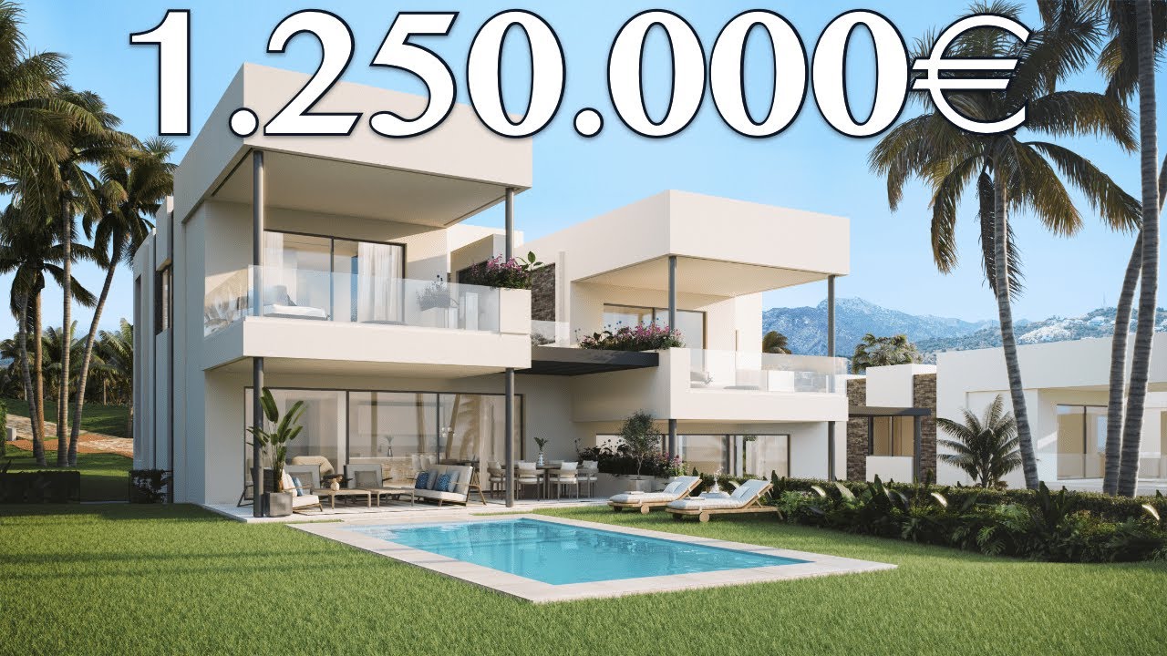 LATEST! Great Modern SEA Views Villas【1.250.000€】Marbella East