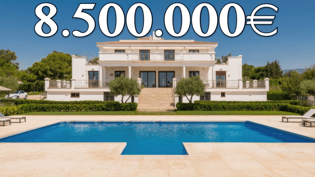 NEW! Exceptional SEA Views Villa HUGE Plot【8.500.000€】Guadalmina (Marbella)