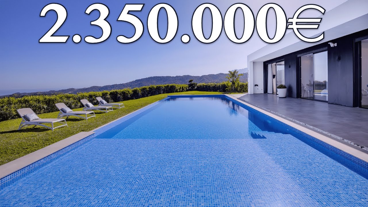 100% READY! Modern SEA Views Villa【2.350.000€】Montemayor (Marbella)