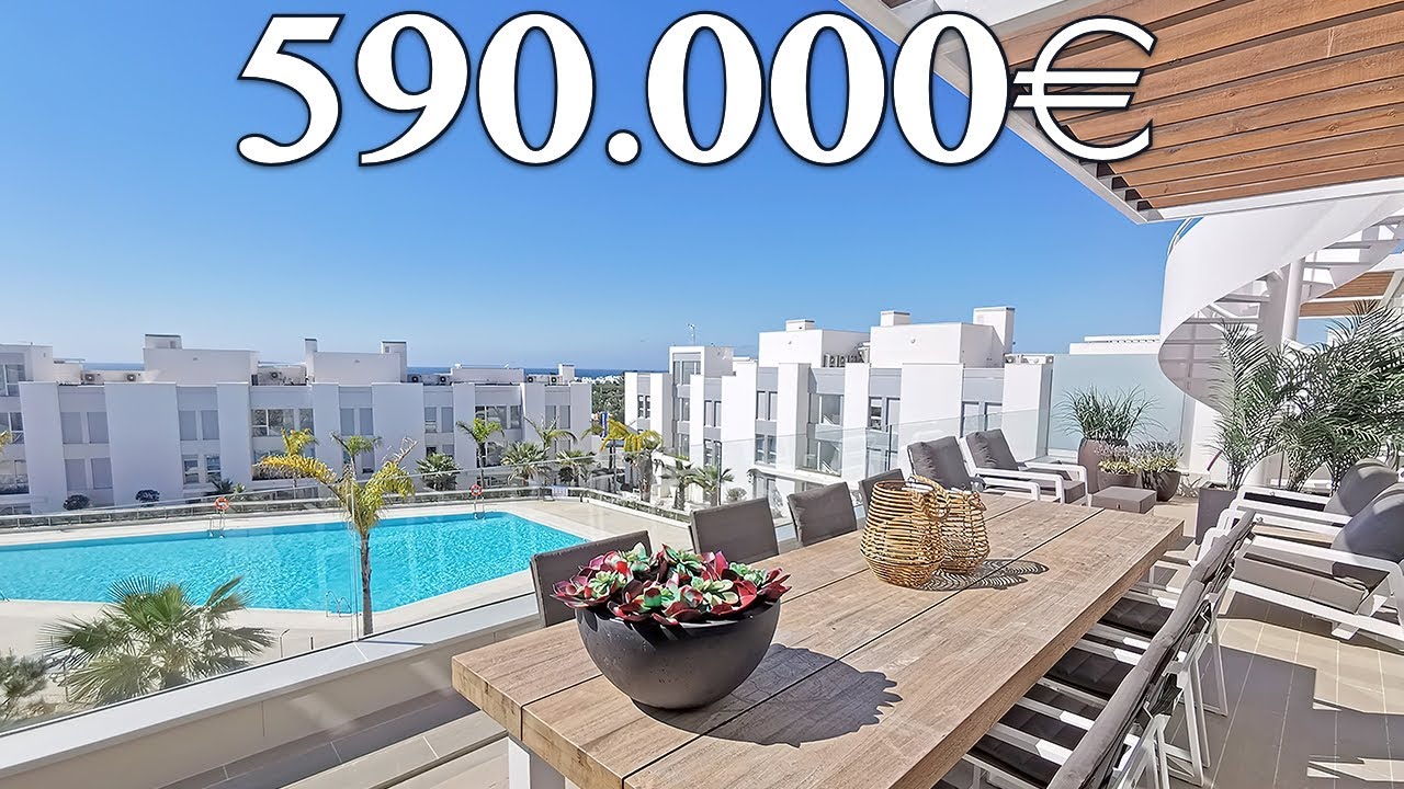 BRAND NEW! 100% Ready SEA Views Luxury Penthouse【590.000€】10 min Puerto Banus Marbella