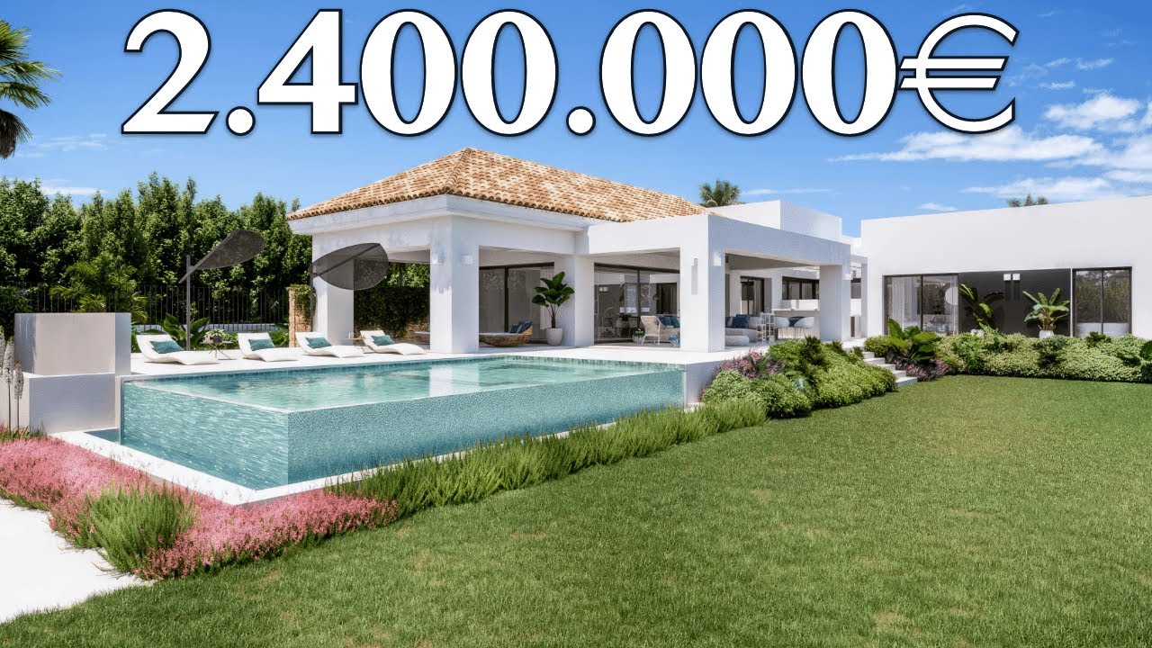 READY! Charming Andalusian Style Brand New Villa【2.400.000€】10 min Puerto Banus Marbella