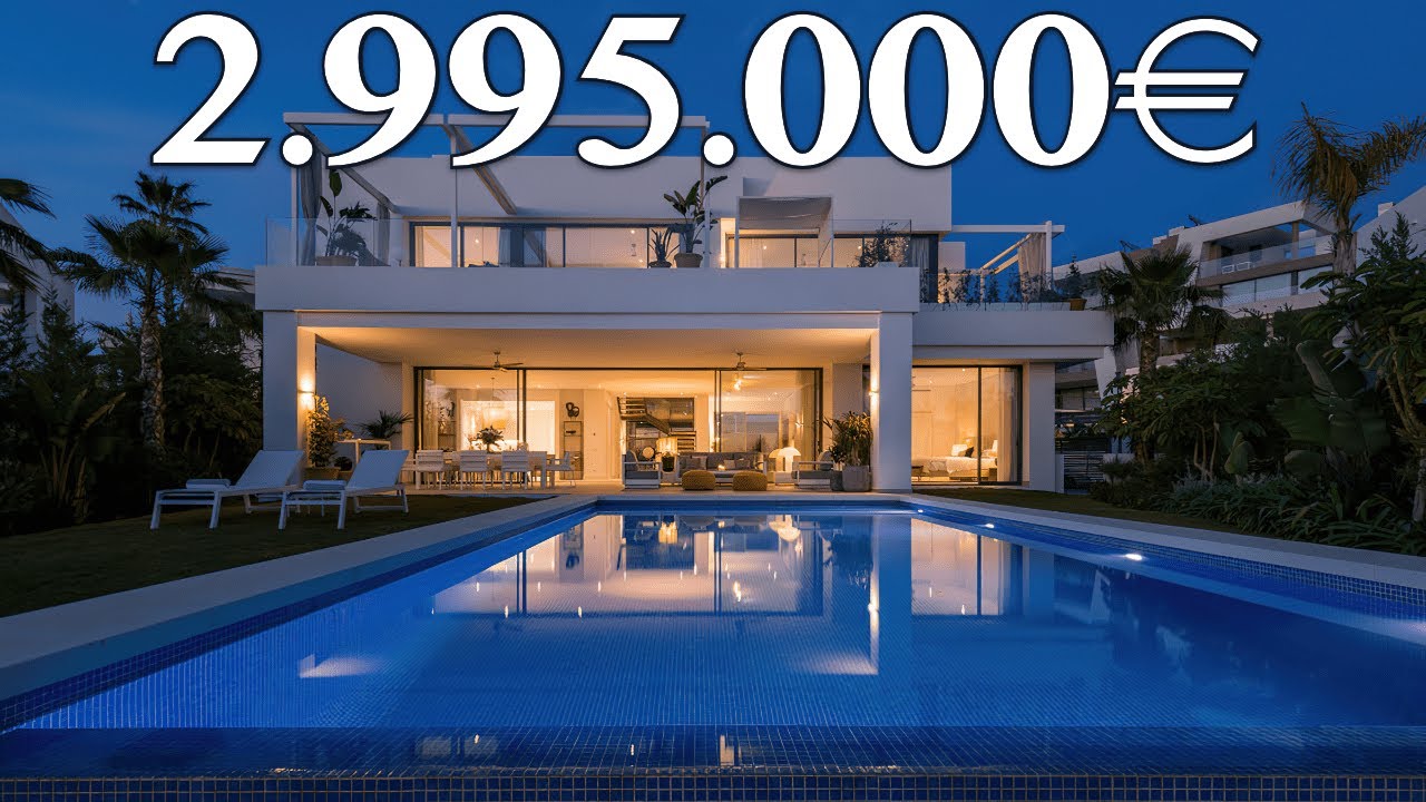 BRAND NEW! 100% Ready WOW SEA & Golf Views Villa【2.995.000€】Marbella East