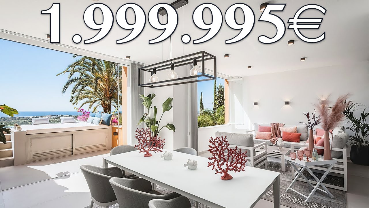 NEW! Stunning SEA Views Luxury Duplex with PRIVATE Pool【1.999.995€】Nueva Andalucia Marbella