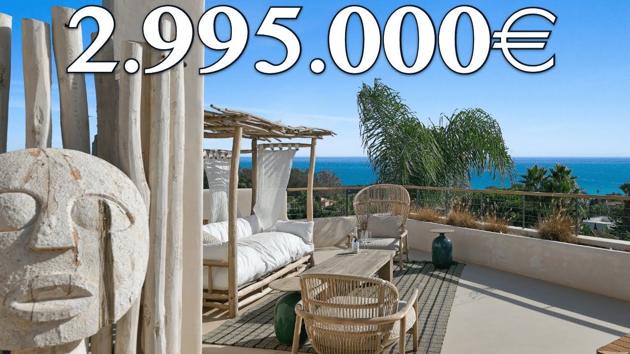 100% READY! Mediterranean-Style SEA Views Villa【2.995.000€】Marbella East