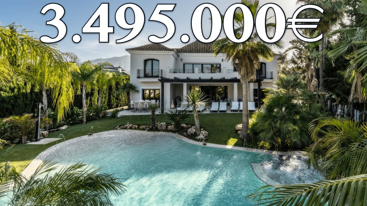 NEW! Charming Villa【3.495.000€】Nueva Andalucia Marbella