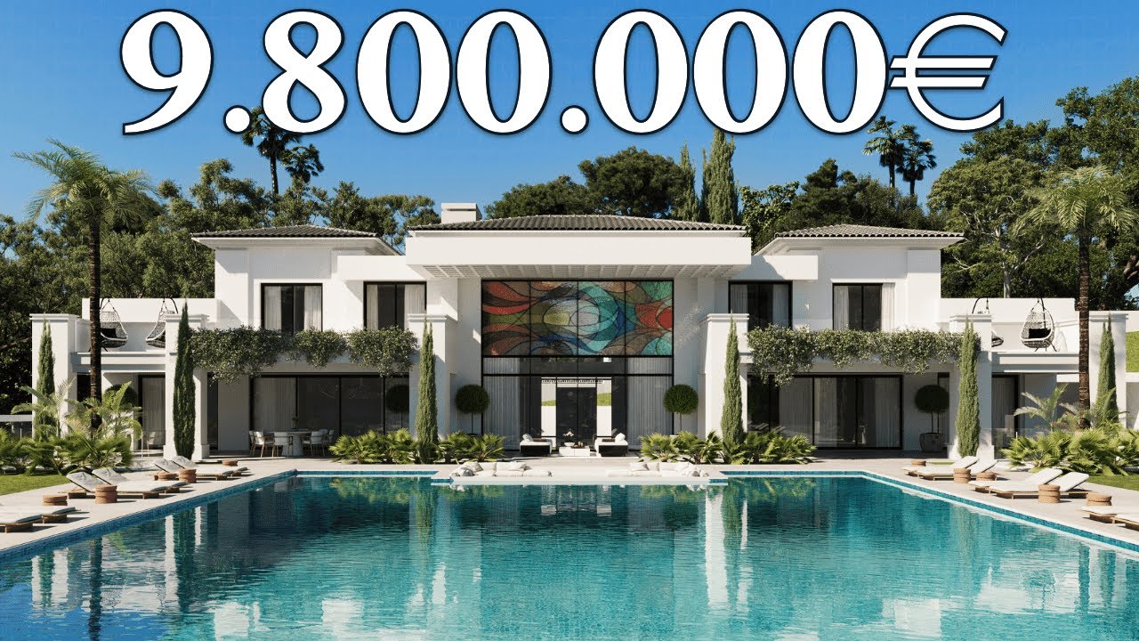 WOW! Brand New Frontline Golf SEA Views Villa【9.800.000€】Los Flamingos (Marbella)