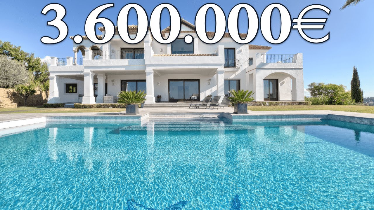 NEW! Great SEA Views Villa GATED Community【3.600.000€】Los Flamingos (Marbella)