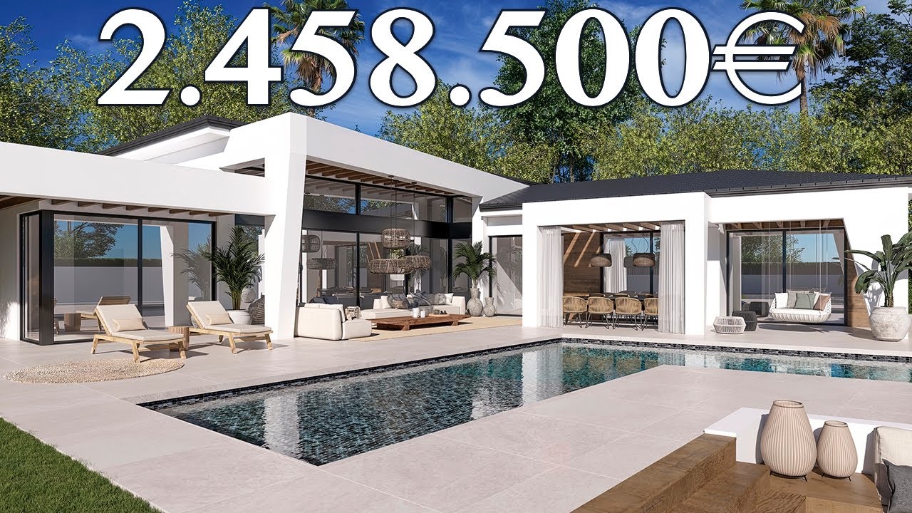 BRAND NEW! Modern Personalised Villa【2.458.500€】Nueva Andalucia Marbella