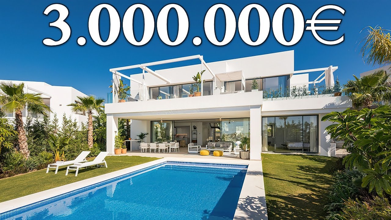NEW! Beautiful SEA Views Villa【3.000.000€】Marbella Cabopino Golf
