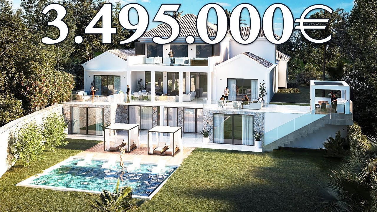 NEW! FIRSTLINE Golf Villa【3.495.000€】La Alqueria (Marbella)