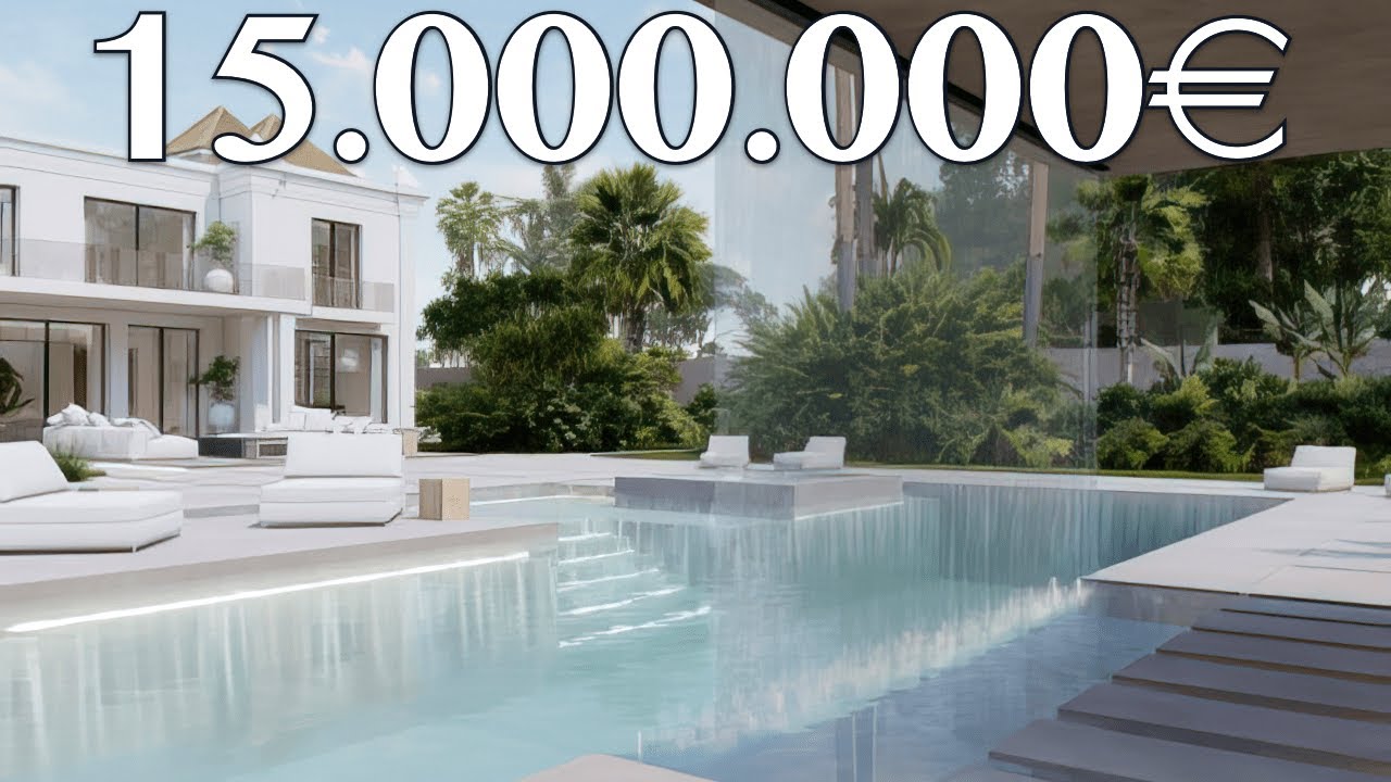 NEW! Magnificent Indoor Pool SPA Villa【15.000.000€】El Paraiso (Marbella)