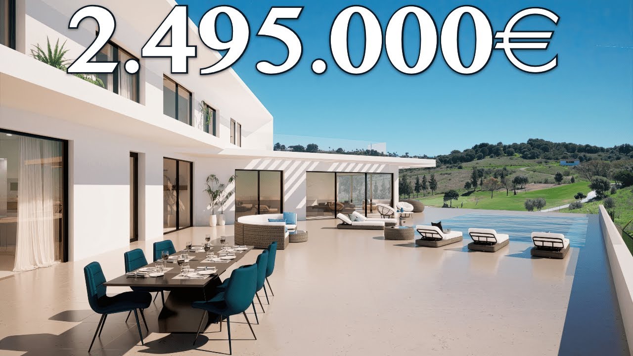 READY in 6 Months! SEA & Golf Views Villa【2.495.000€】El Paraiso (Marbella)