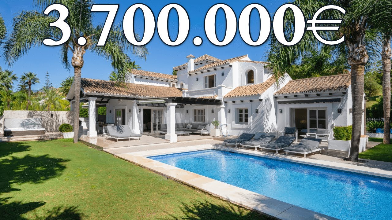 NEW! 100% READY Cosy Villa【3.700.000€】Nueva Andalucia Marbella