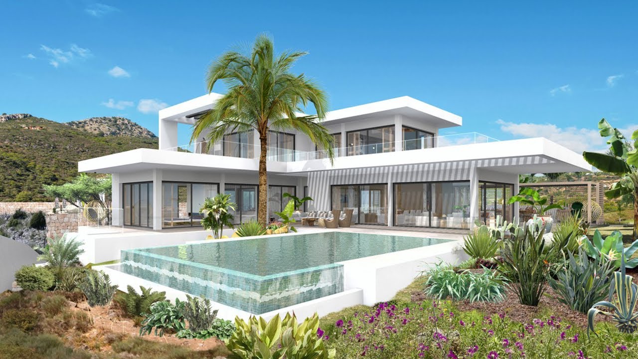 NEW! Exclusive Design Villa with SEA & Golf Views【1.795.000€】