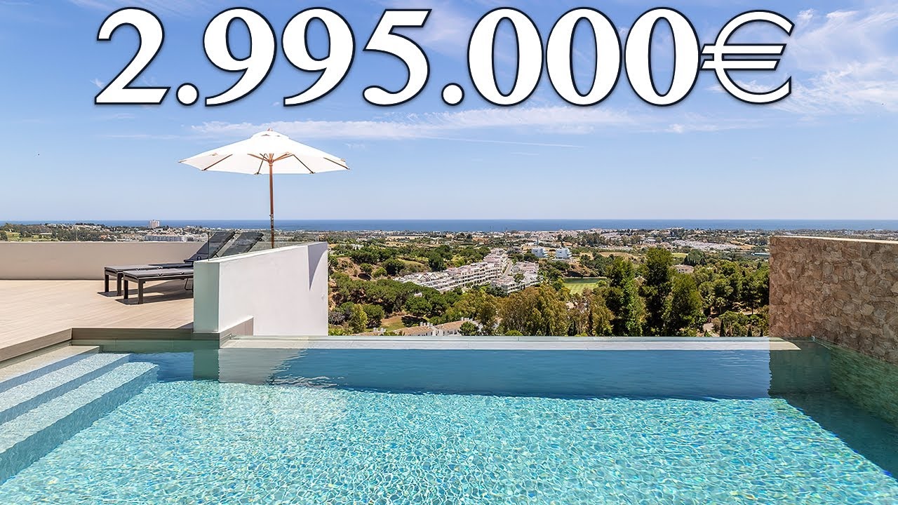 READY! Panoramic SEA Views Villa【2.995.000€】La Quinta (Marbella)