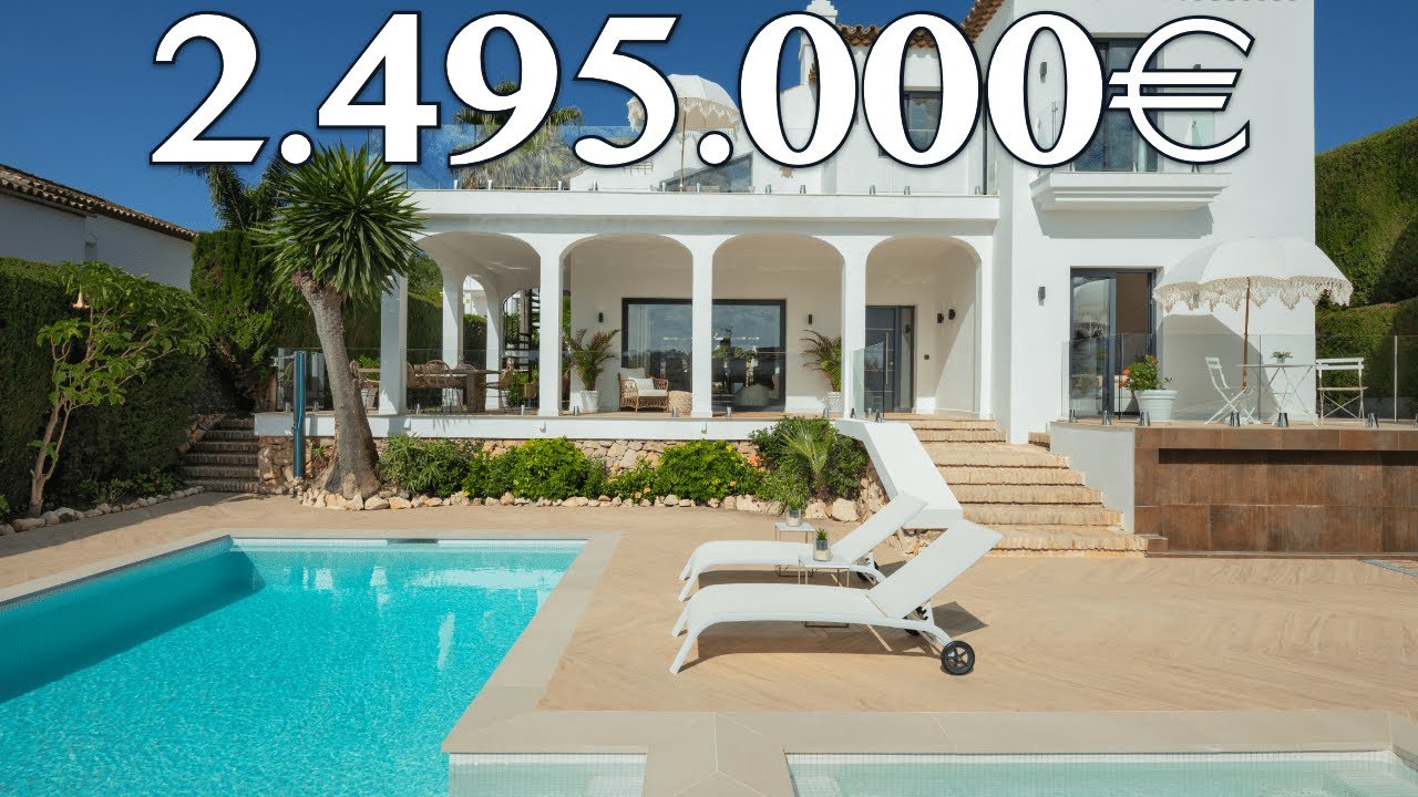 READY in 2 Months! SEA Views Modern Mediterranean Villa【4.850.000€】Golden Mile Marbella