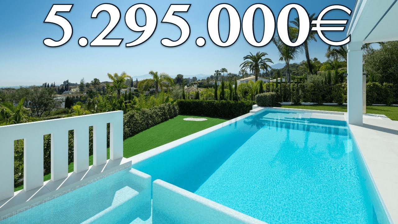 WOW! Fabulous 100% READY SEA Views Villa【5.295.000€】Golden Mile Marbella