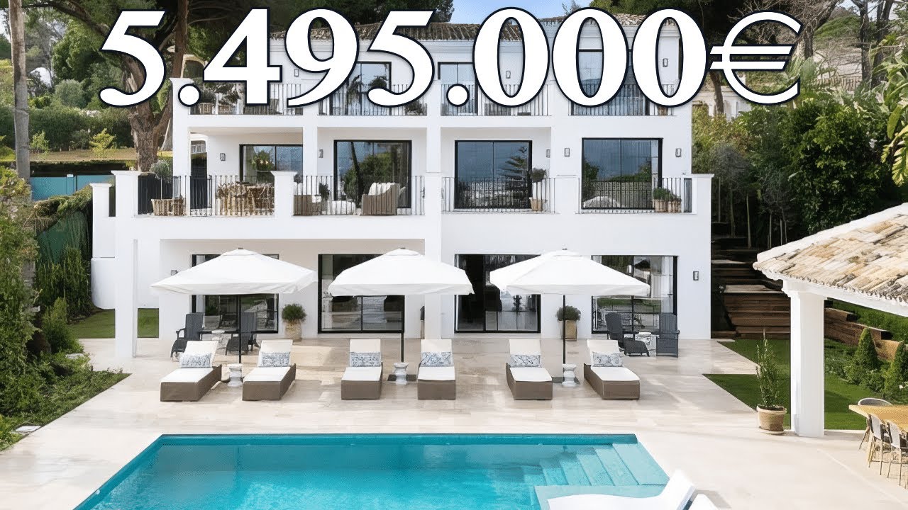 NEW IMAGES! Fantastic Brand New Andalusian Style Villa【5.495.000€】Nueva Andalucia Marbella