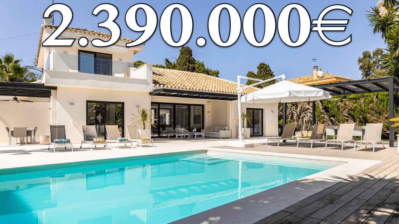 NEW! Ready BEACH Villa【2.390.000€】Next to Puerto Banus