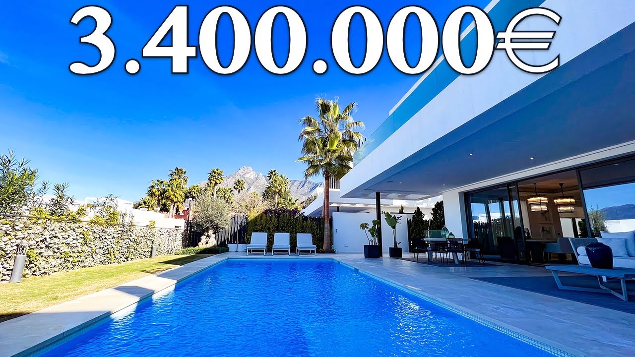NEW! Villa Furniture Included【3.400.000€】Puente Romano, Marbella