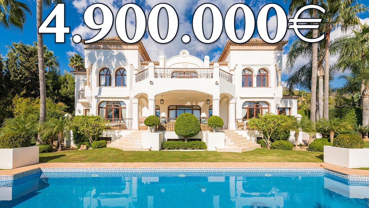 NEW! Very Private Villa【4.900.000€】Sierra Blanca Marbella