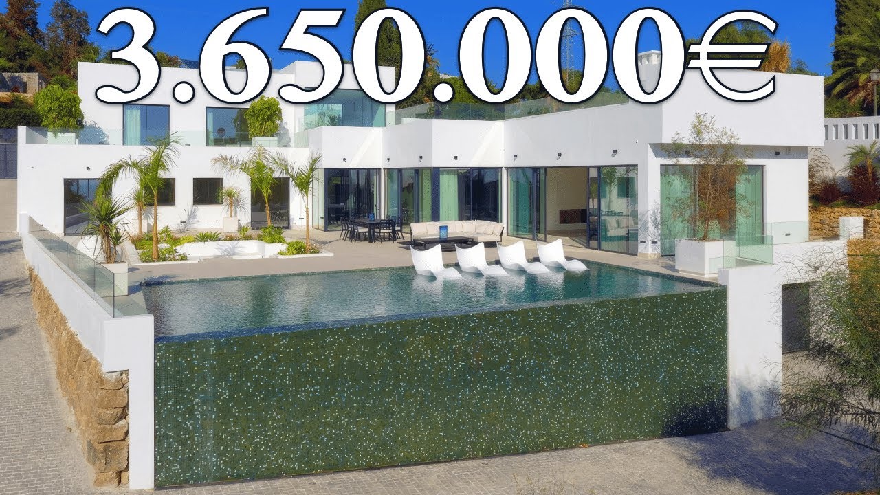 100% READY! Brand New Amazing SEA Views Villa【3.650.000€】Marbella East