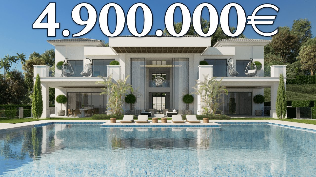 BRAND NEW! Excellent SEA Views Villa【4.900.000€】Los Flamingos Golf (Marbella)