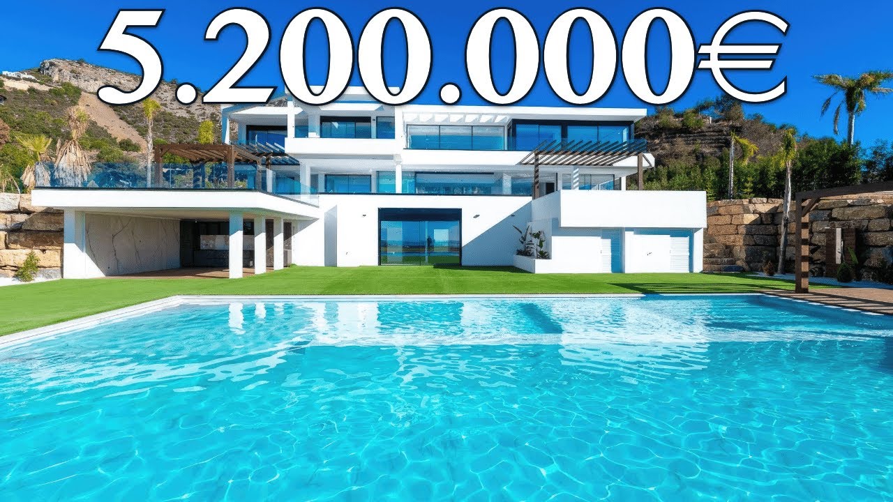 NEW! Excellent Paradisiacal Villa 4 CARS Garage GATED Community【5.200.000€】Marbella Club