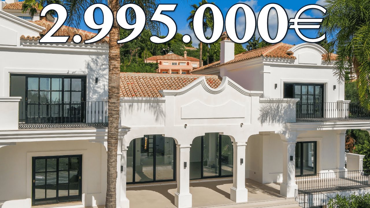 NEW! Wonderful SEA Views Villa【2.995.000€】El Paraiso (Marbella)