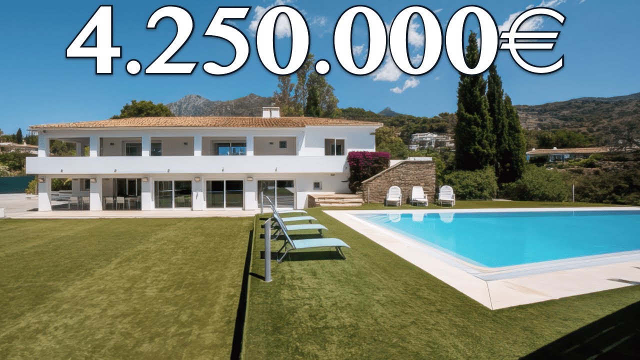 NEW! 100% READY Great Villa in GATED Community【4.250.000€】Cascada de Camojan Marbella