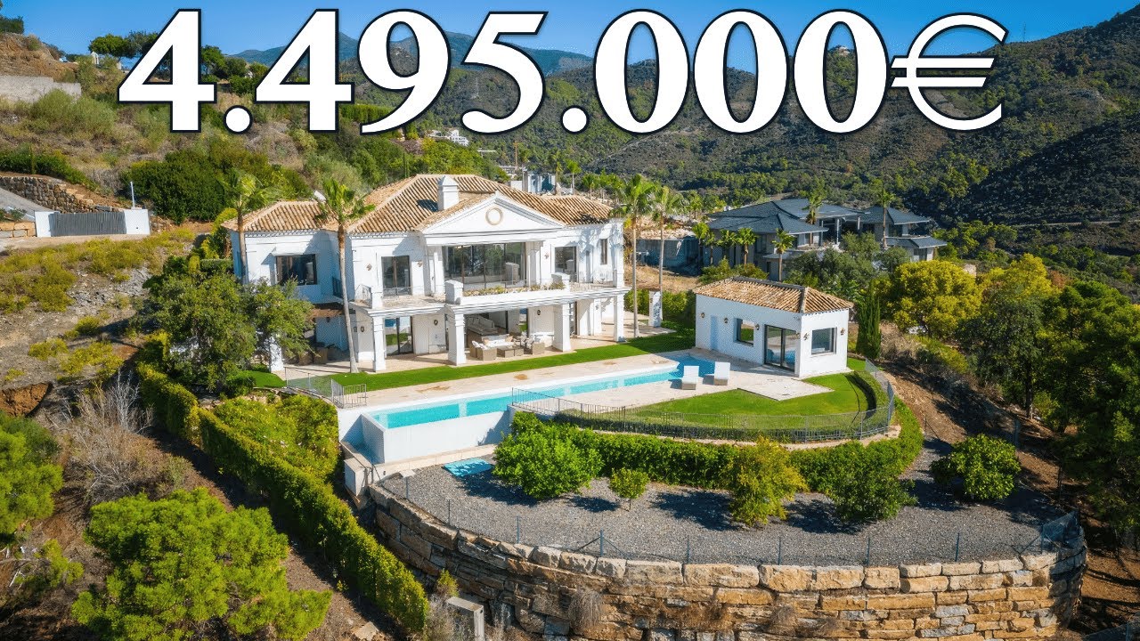 NEW! Magnificent SEA Views Villa GATED Community【4.495.000€】Montemayor (Marbella)