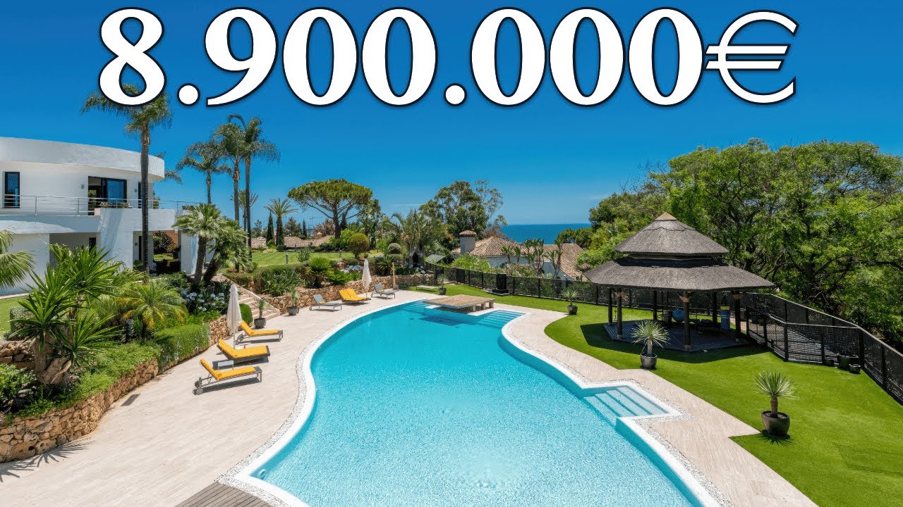 NEW! Spectacular SEA Views Villa Tennis / Paddle Court【8.900.000€】Marbella East